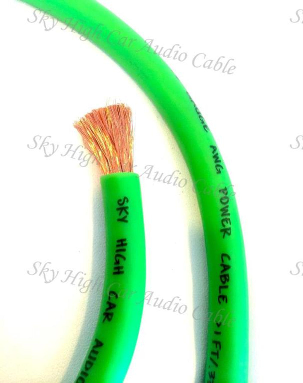 Sky High Car Audio OFC 2/0 XL Gauge - 50ft Coils