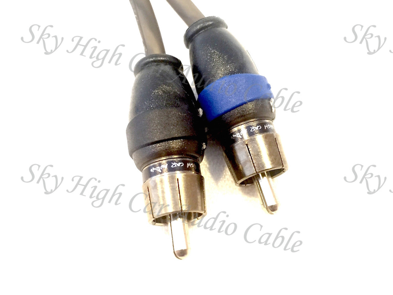 Sky High Car Audio Twisted 2-Channel Twisted RCA 1.5ft-20ft