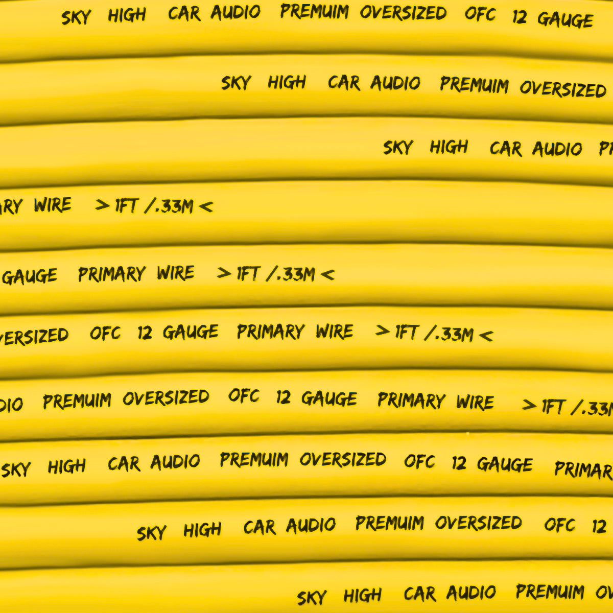 Sky High Car Audio OFC 12 Gauge Primary Wire 100ft-500ft