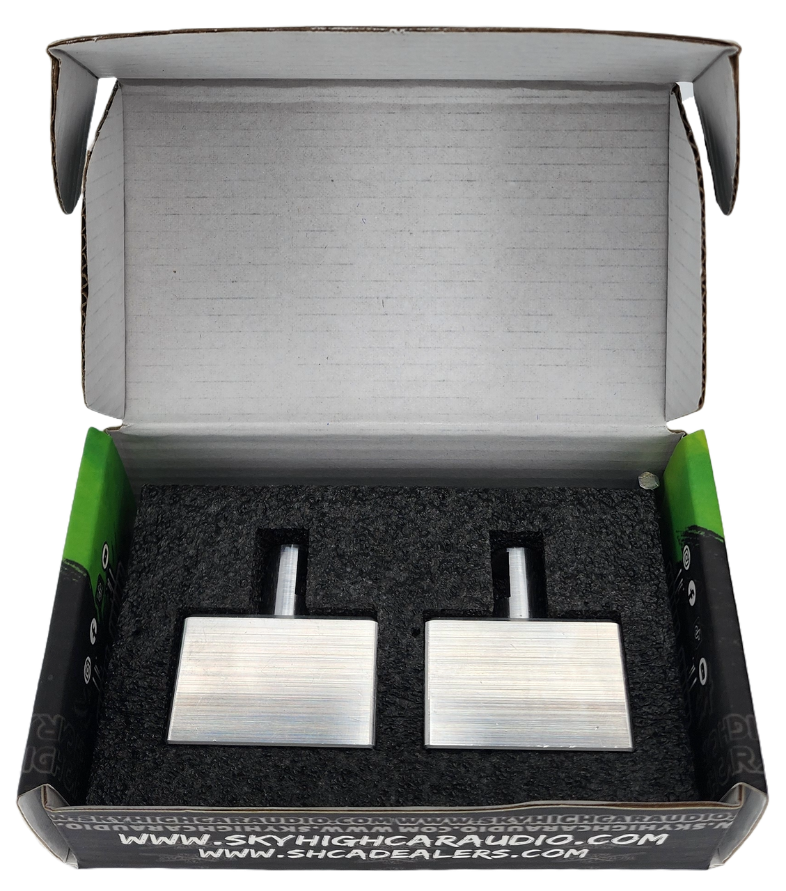 Sky High Car Audio Dual 1/0 to 1/0 Amplifier Input Reducers