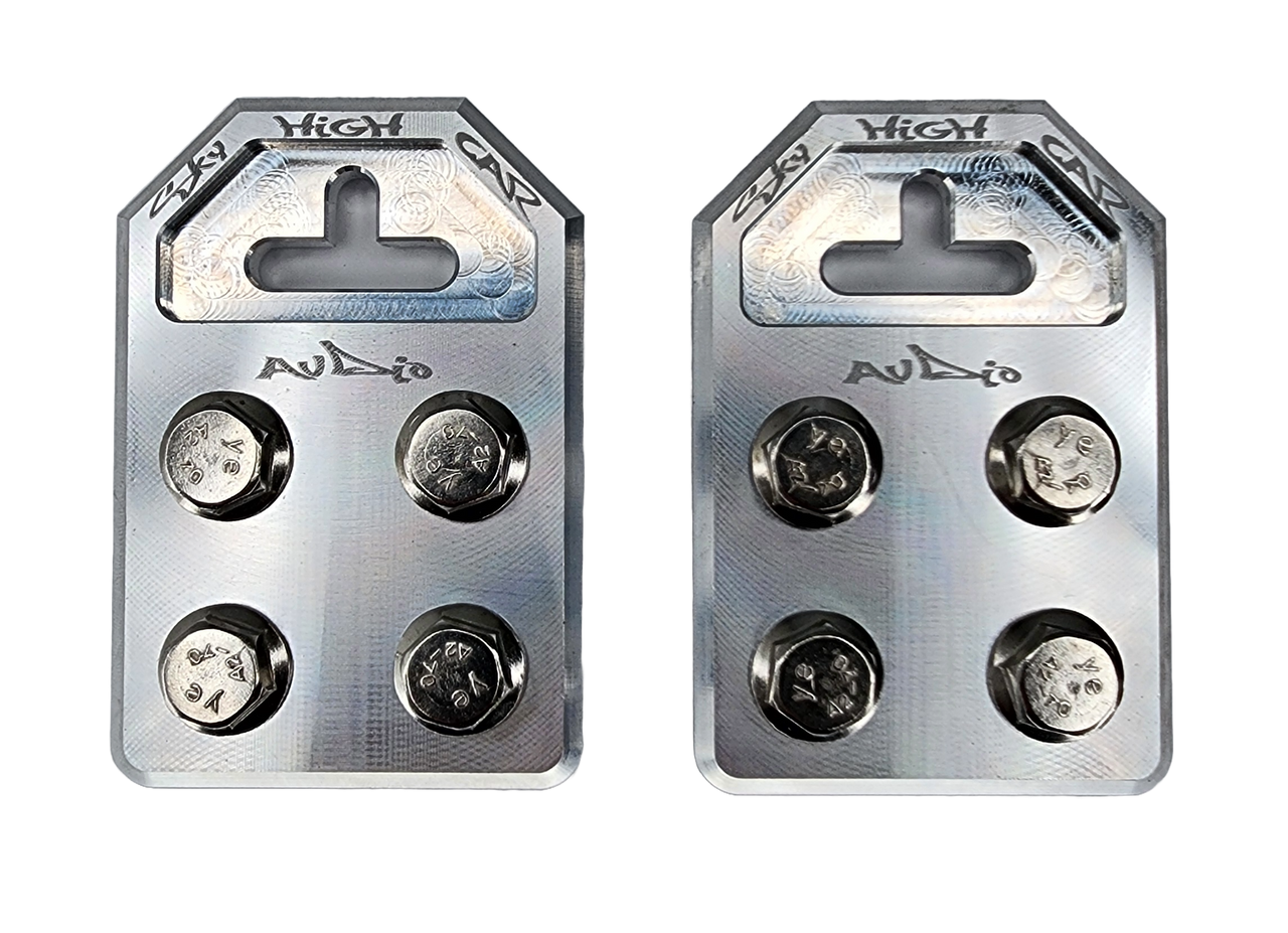 SHCA Flat 4 Spot Aluminum Battery Terminals