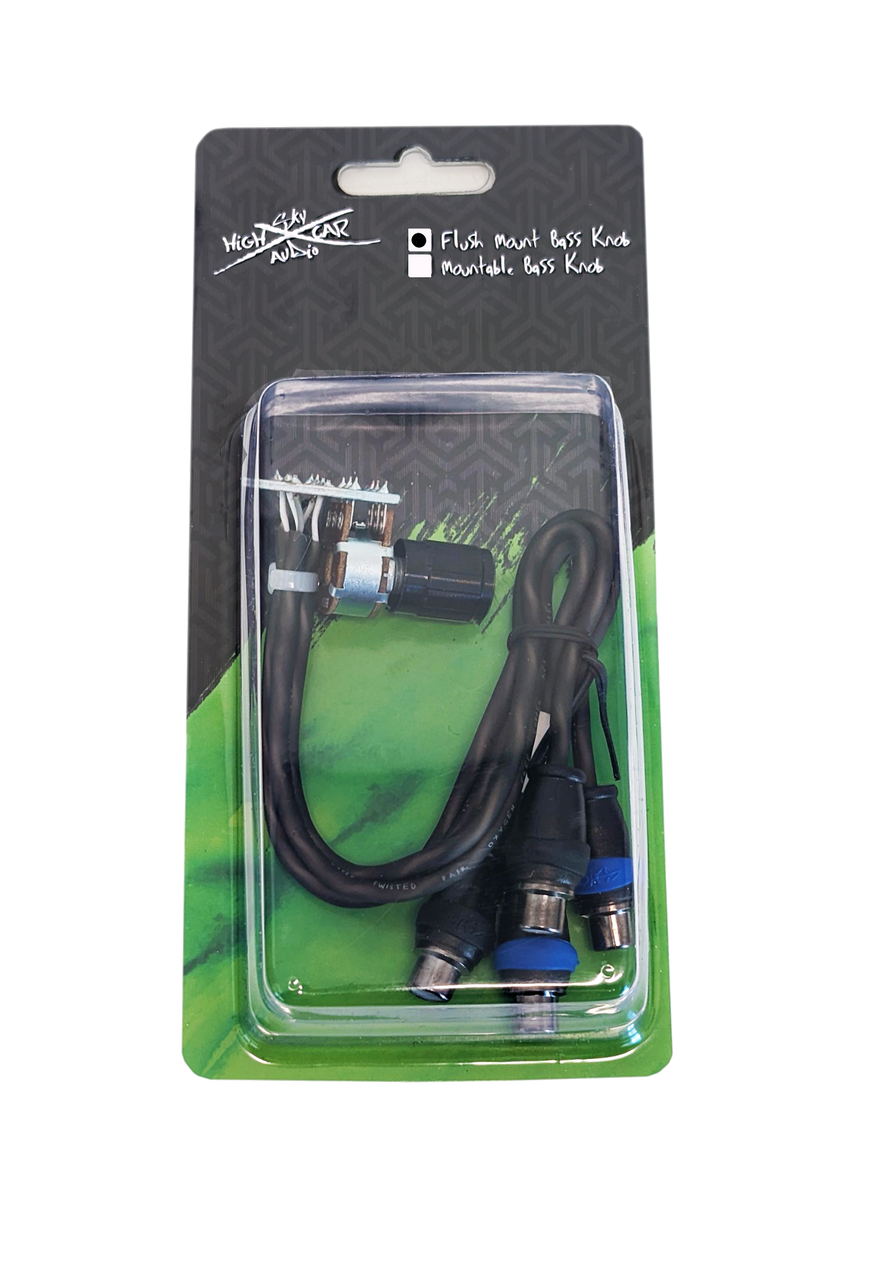 Sky High Car Audio Flush Mount Bass Knob