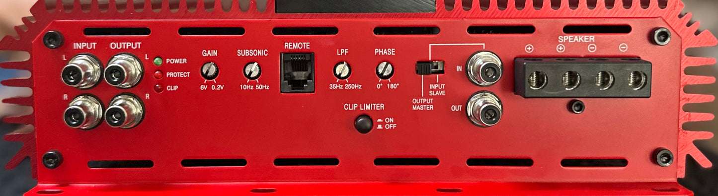 Ruthless Audio Red 7500.1