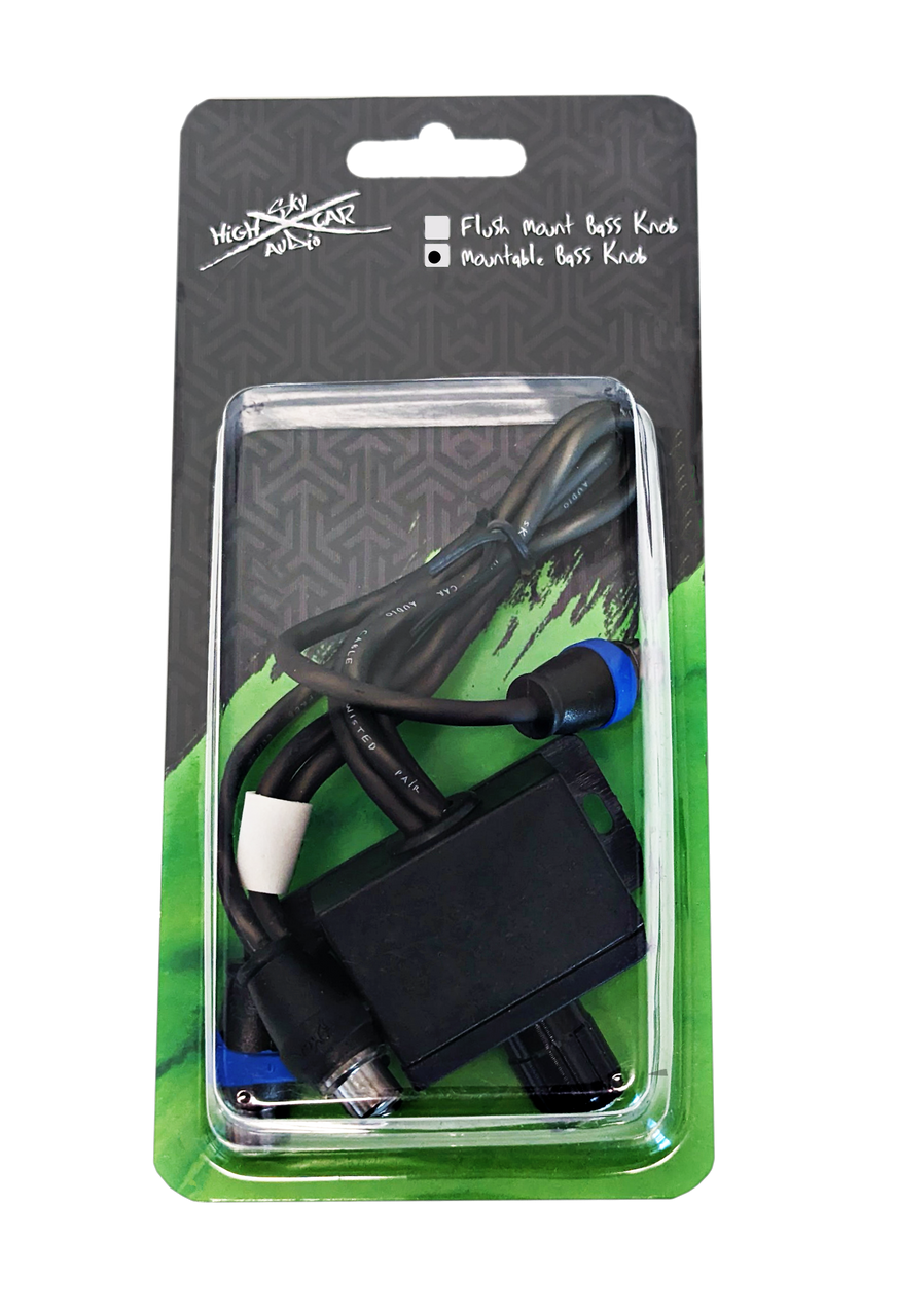 Sky High Car Audio Mountable Bass Knob