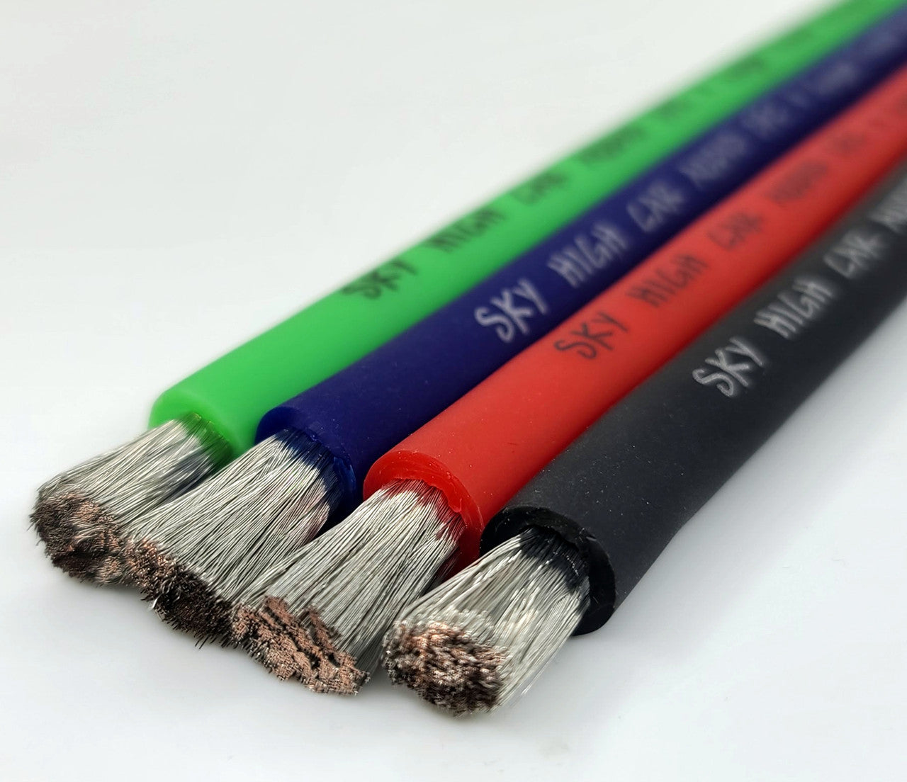 Sky High Car Audio Tinned OFC 2/0 Gauge - 50ft