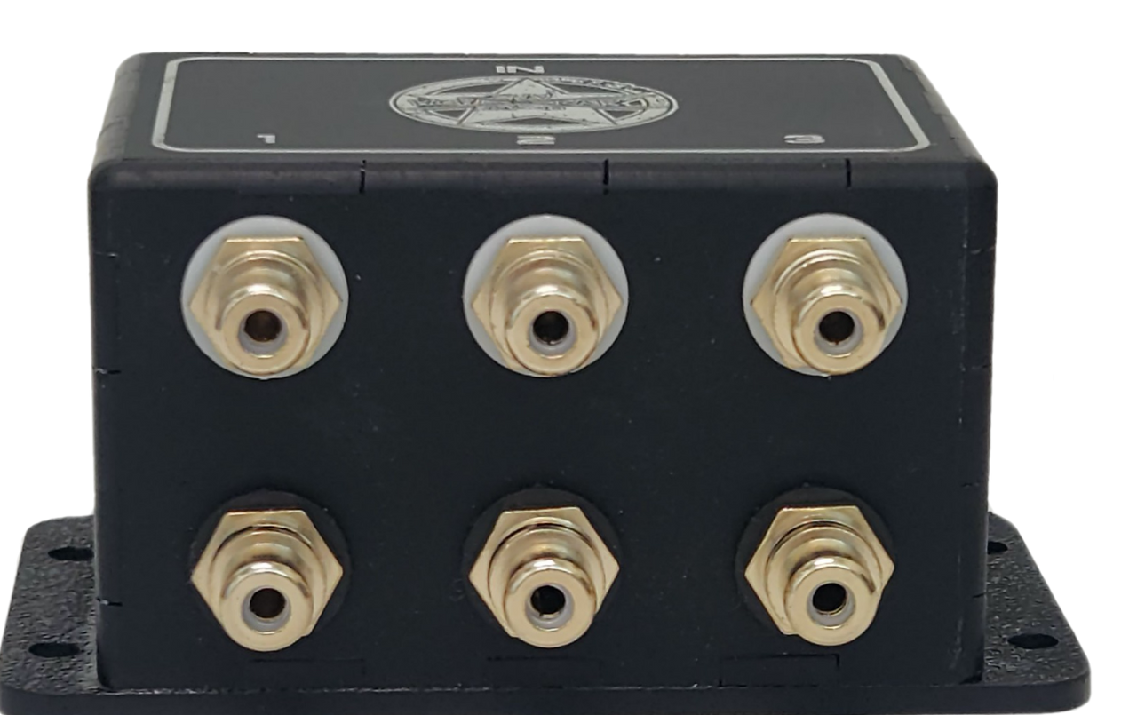 SHCA Premium 1 to 3 RCA Distribution block