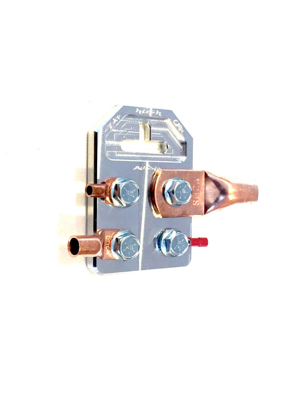 SHCA Flat 8 Spot Aluminum Battery Terminals
