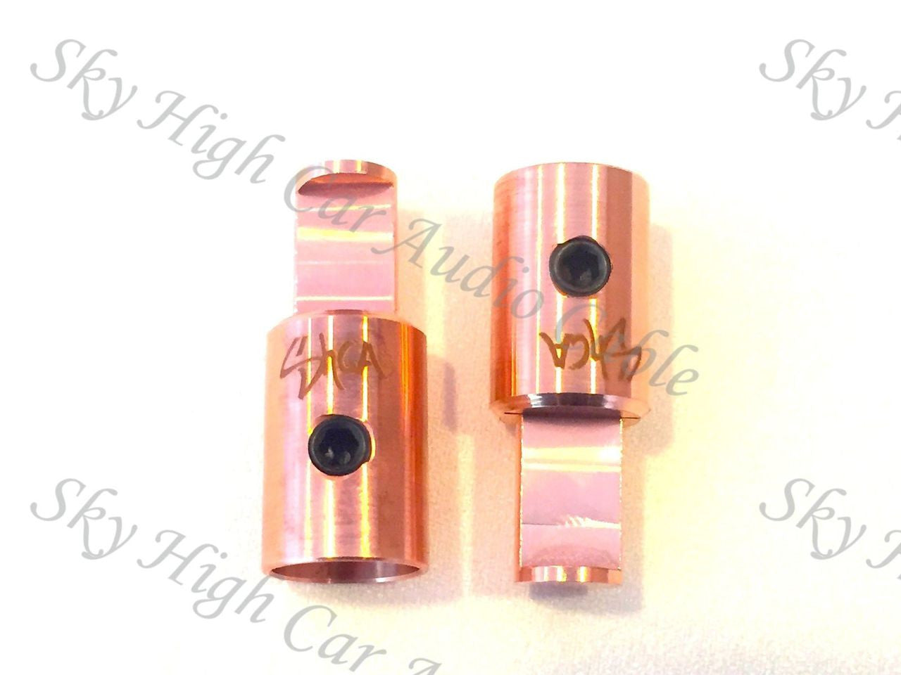 Sky High Car Audio 1/0 to 1/0 Gauge Amp Inputs - Copper