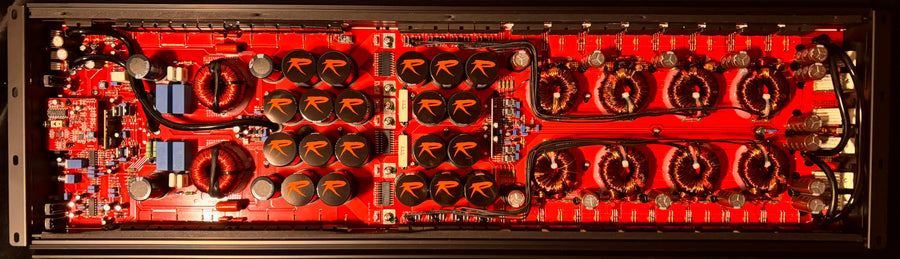 Ruthless Audio 12500.1 Black monoblock amplifier
