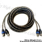 Sky High Car Audio Twisted 2-Channel Twisted RCA 1.5ft-20ft