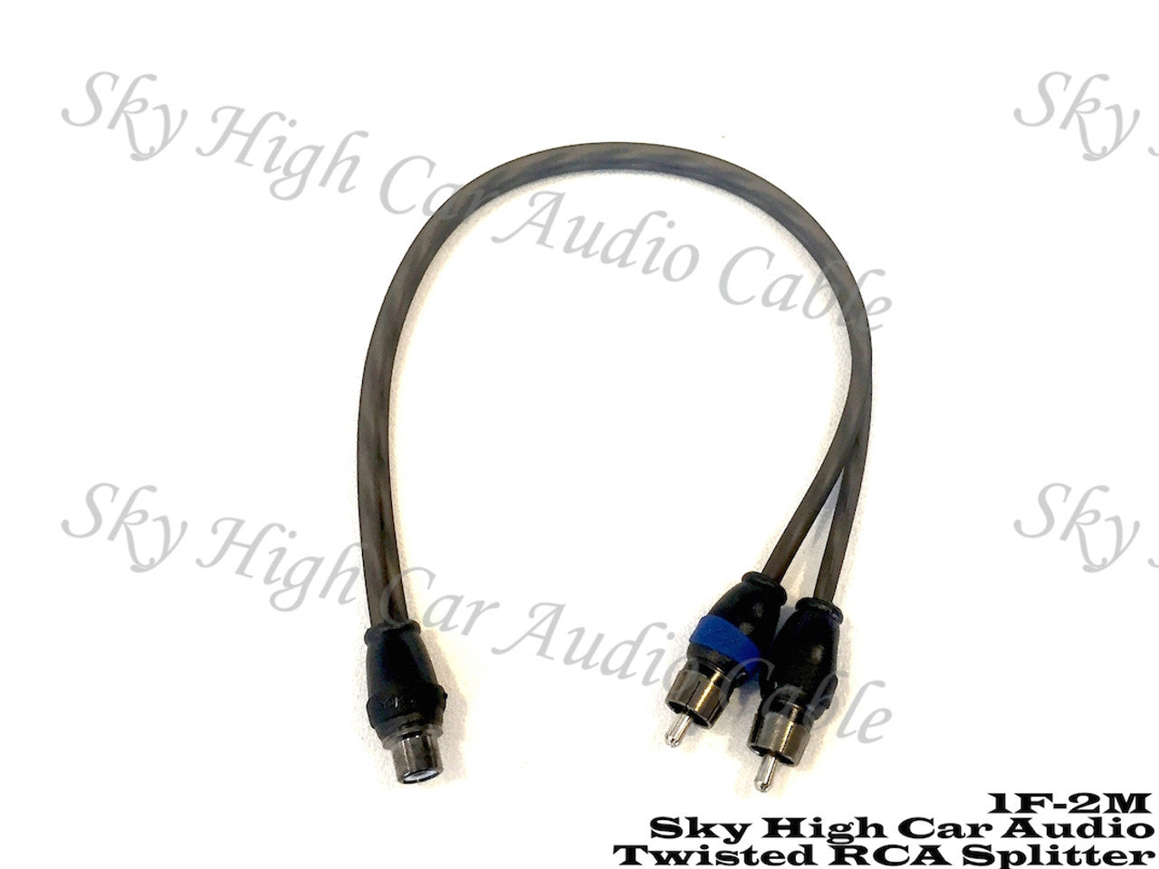 Sky High Car Audio Twisted RCA Y Splitter