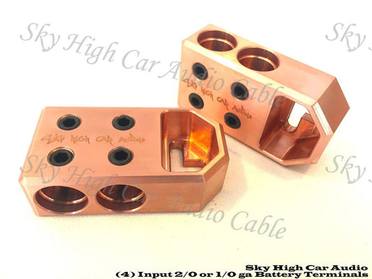 SHCA 4 - 1/0, 2/0 XL or 4/0 XL Copper Battery Terminals