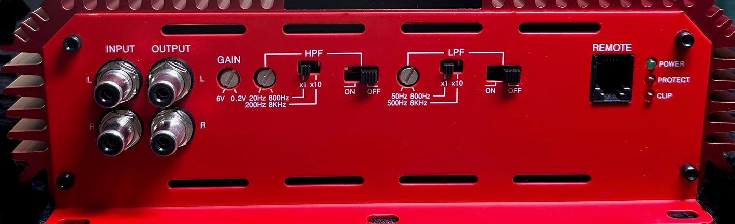 Ruthless Audio Red 5000.2