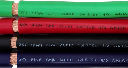 Sky High Car Audio CCA 4/0 XL Gauge - By The Foot