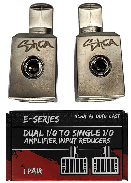 Sky High Car Audio Cast Aluminum Dual 1/0 to 1/0 Gauge Inputs