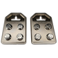 Sky High Car Audio Cast Aluminum Flat 4 Spot Aluminum Battery Terminals