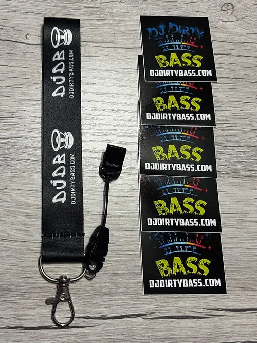 DJ Dirty Bass 64GB Ultimate Demo + Competition Flash Drive