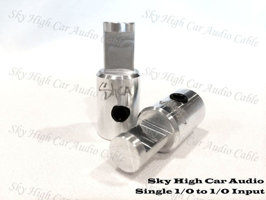 Sky High Car Audio 1/0 to 1/0 Gauge Amp Inputs